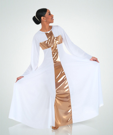 Praise Cross Long Dress